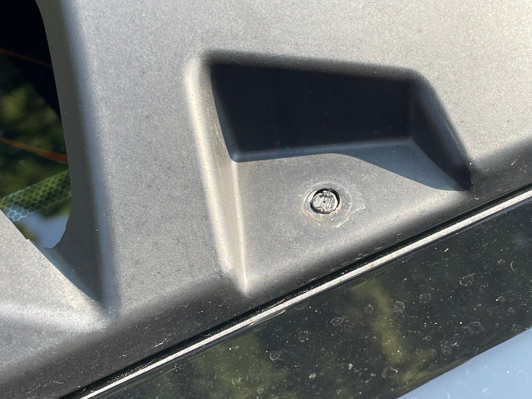 MP Concepts Replacement Window Louvers Hardware Kit for 406682 Only (15-23 Mustang Fastback)