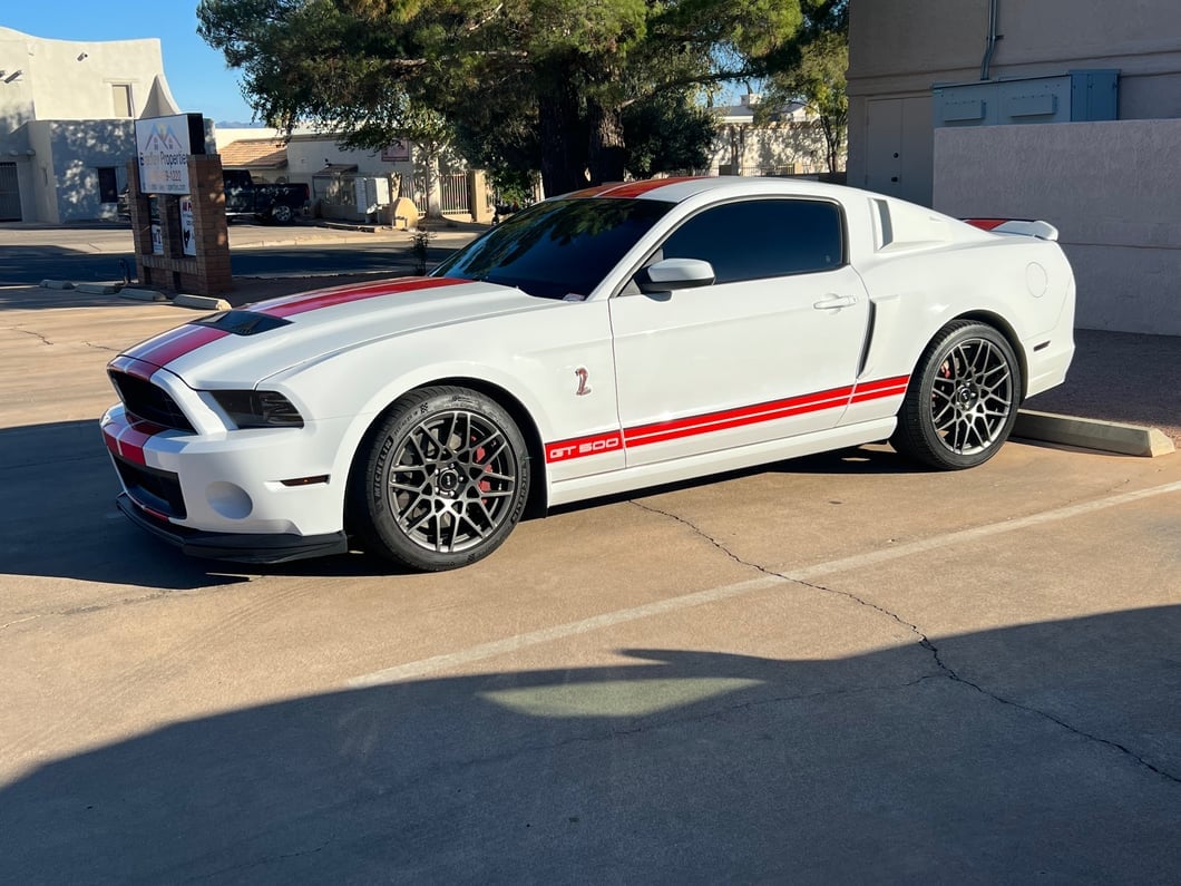 MP Concepts Side Scoops with Inserts; Unpainted (10-14 Mustang)