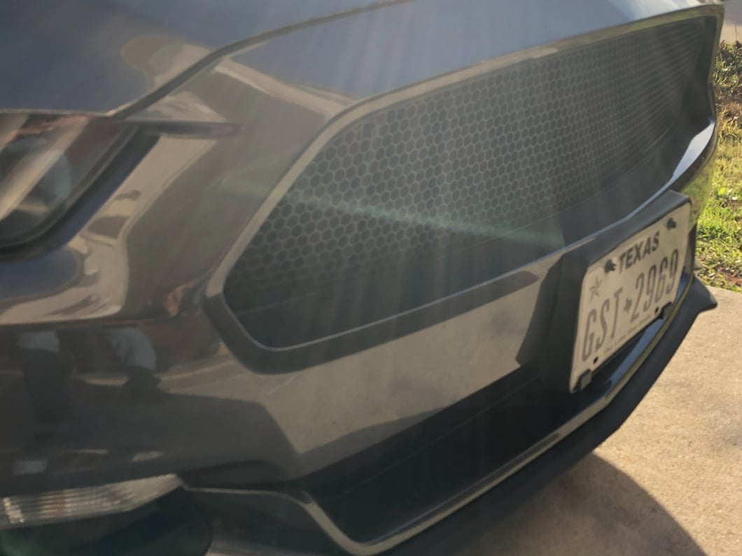MP Concepts Replacement GT500 Style Front Bumper Grilles for 408766 Only (15-17 Mustang GT, EcoBoost, V6)