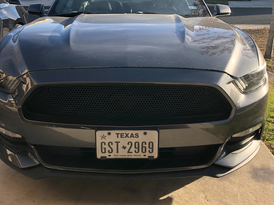MP Concepts Replacement GT500 Style Front Bumper Grilles for 408766 Only (15-17 Mustang GT, EcoBoost, V6)