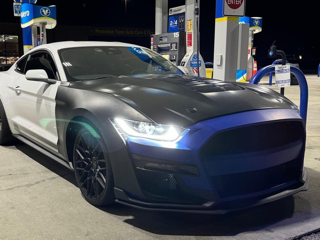 MP Concepts Widebody Kit; Unpainted (18-23 Mustang Fastback, Excluding GT350 & GT500)