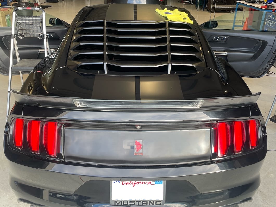 MP Concepts Replacement Window Louvers Hardware Kit for 406682 Only (15-23 Mustang Fastback)