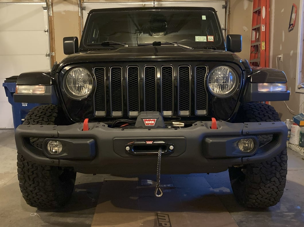 MP Concepts Forged Aluminum Front Bumper (20-25 Jeep Gladiator JT, Excluding Launch Edition, Mojave & Rubicon)