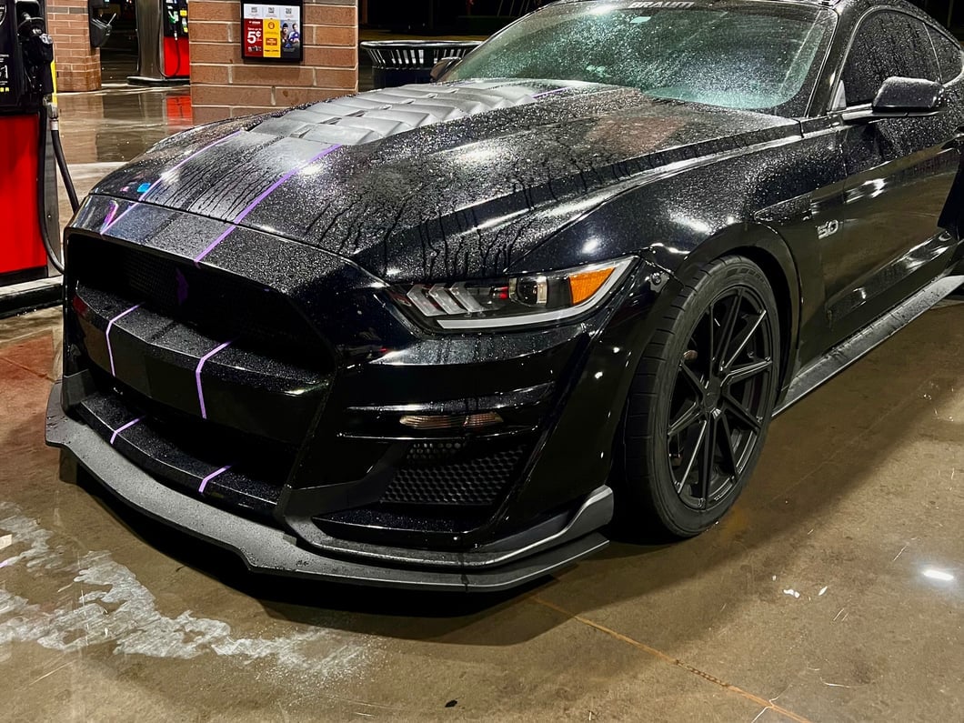 MP Concepts Replacement GT500 Style Front Bumper Chin Spoiler for 408766 Only (15-17 Mustang GT, EcoBoost, V6)