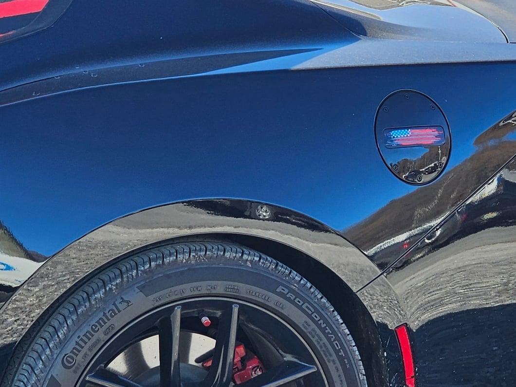 MP Concepts Fuel Door with USA Distressed Flag (24-25 Mustang)