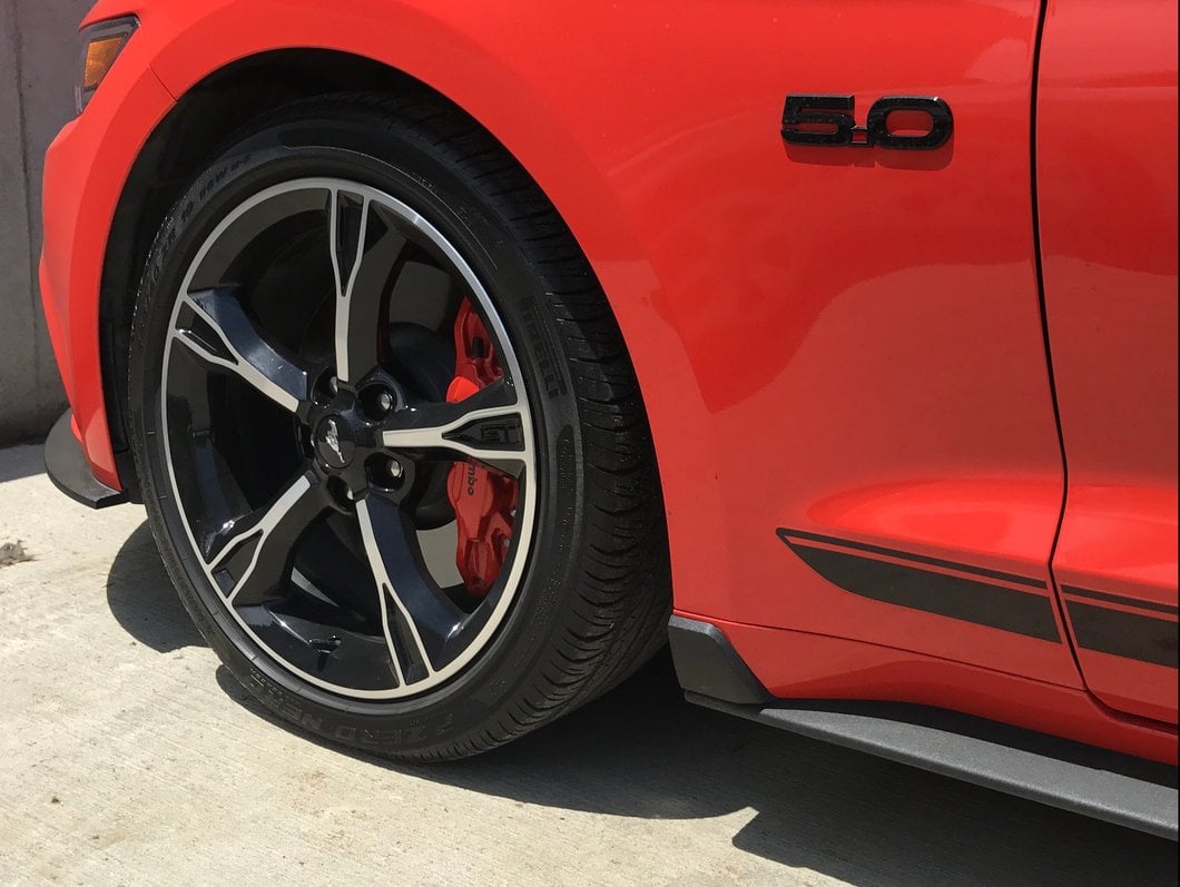 MP Concepts GT350 Style Rocker Winglets (15-23 Mustang GT, EcoBoost, V6)
