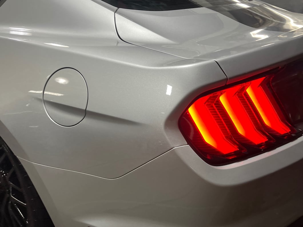 MP Concepts Decklid Panel; Carbon Fiber Print (15-23 Mustang)