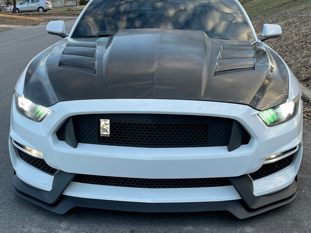 MP Concepts Replacement GT350 Style Front Bumper Chin Spoiler for 397416 Only (15-17 Mustang GT, EcoBoost, V6)
