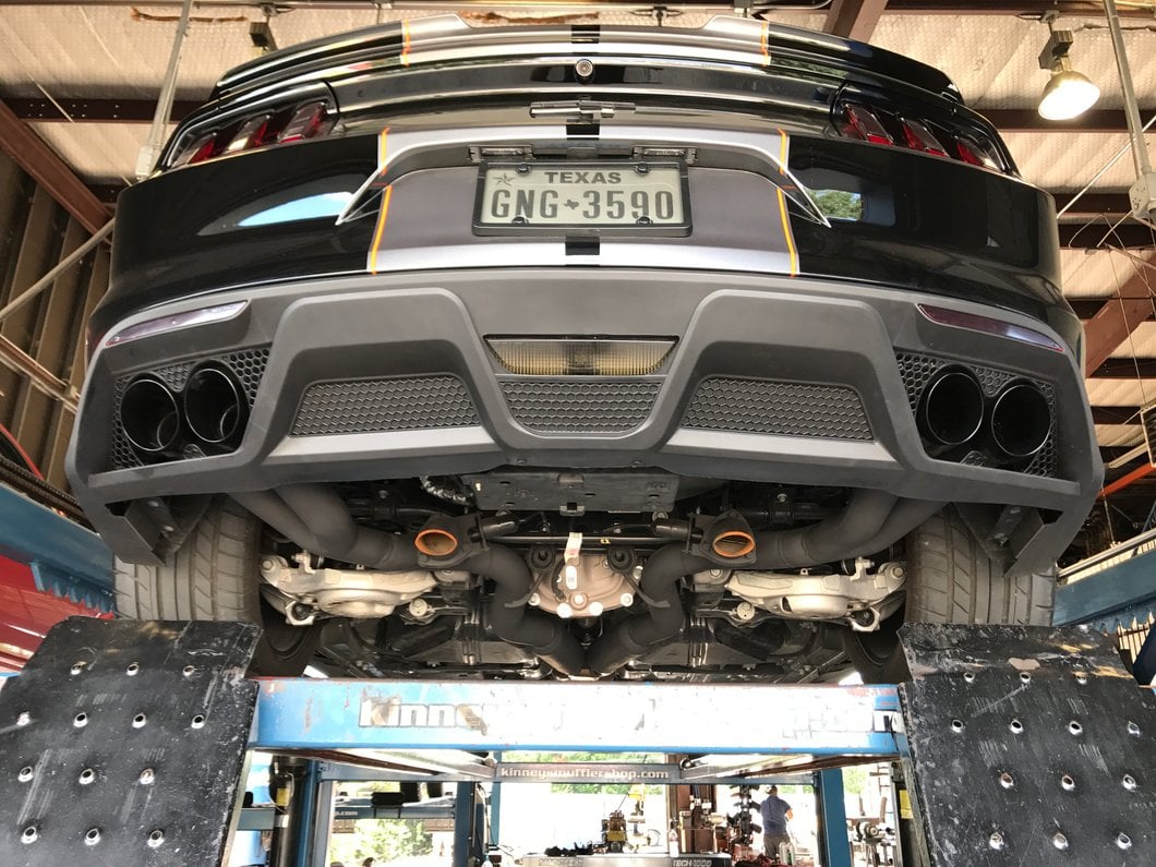 MP Concepts GT350 Style Rear Diffuser (15-17 Mustang GT Premium, EcoBoost Premium)