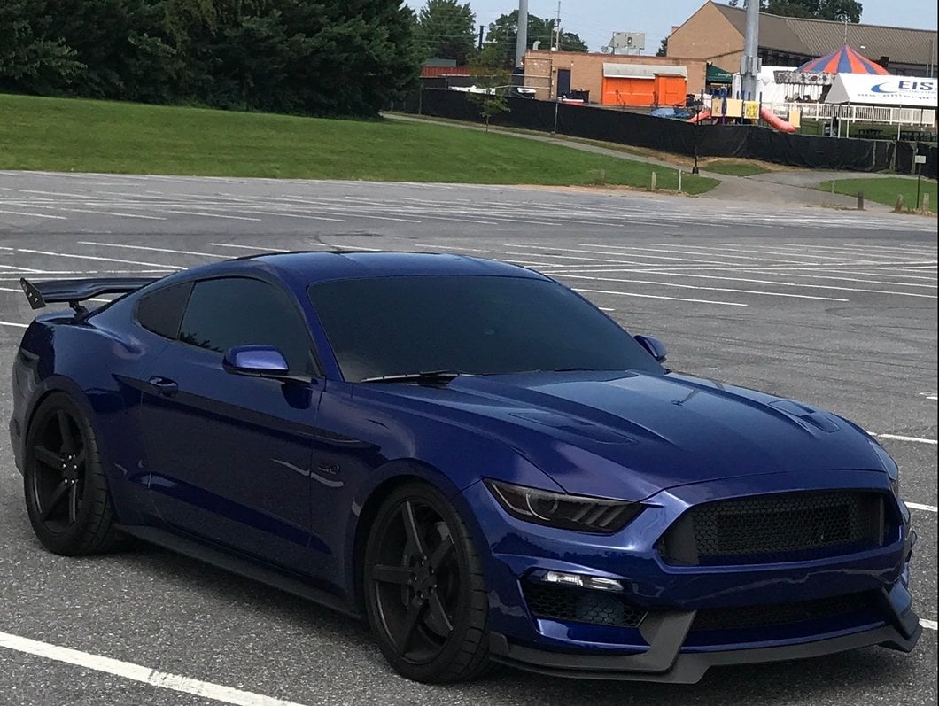 MP Concepts GT350 Style Front Bumper; Unpainted (15-17 Mustang GT, EcoBoost, V6)