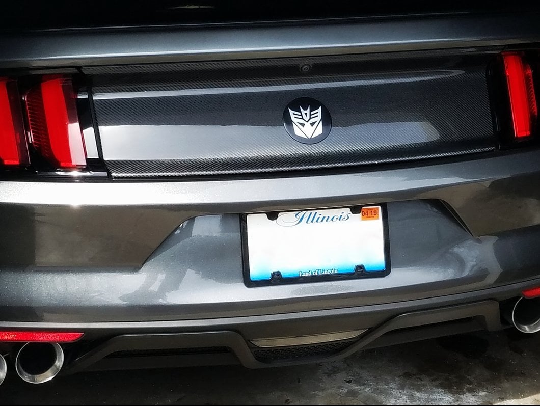 MP Concepts GT350 Style Rear Bumper and Diffuser Kit; Unpainted (15-17 Mustang)