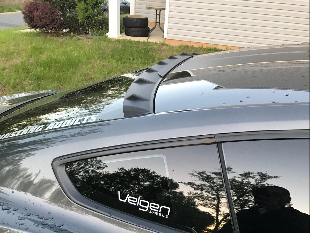 MP Concepts Roof Spoiler; Matte Black (15-25 Mustang Fastback)