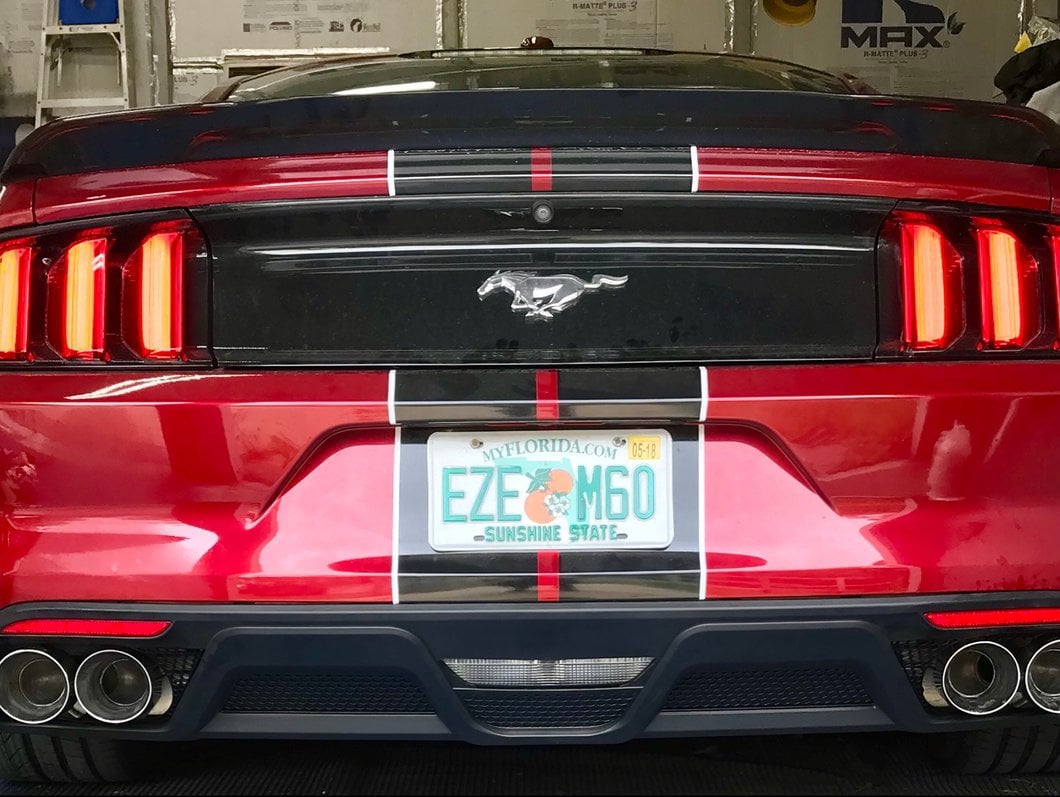 MP Concepts GT350 Style Rear Diffuser (15-17 Mustang GT Premium, EcoBoost Premium)