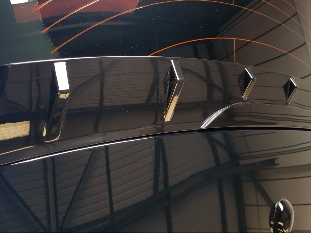 MP Concepts Roof Spoiler; Matte Black (15-25 Mustang Fastback)