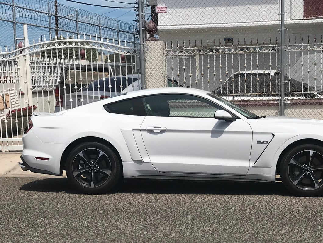 MP Concepts GT350 Style Fender Scoops; Unpainted (15-23 Mustang GT, EcoBoost, V6)