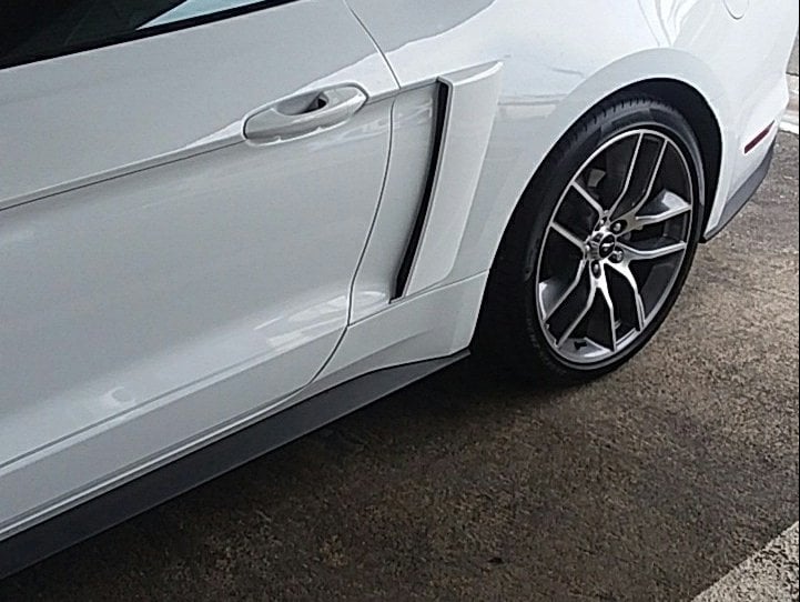 MP Concepts Side Scoops; Unpainted (15-23 Mustang)
