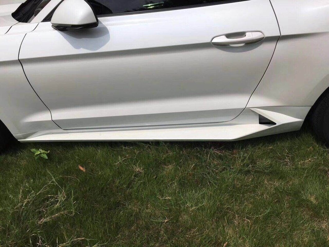 MP Concepts Sport Rocker Panels; Unpainted (15-23 Mustang GT, EcoBoost, V6)