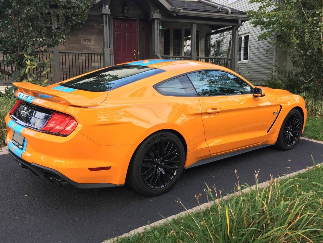 MP Concepts GT350 Style Fender Scoops; Unpainted (15-23 Mustang GT, EcoBoost, V6)