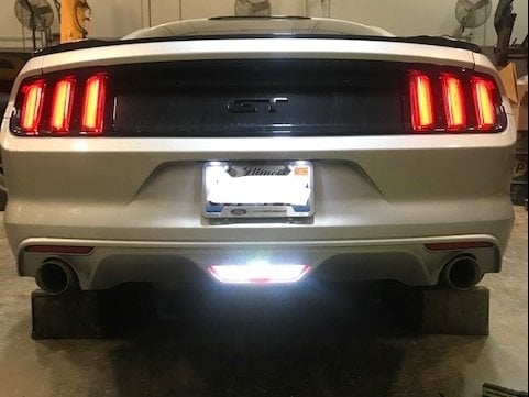 MP Concepts LED Reverse Light; Smoked (15-17 Mustang)