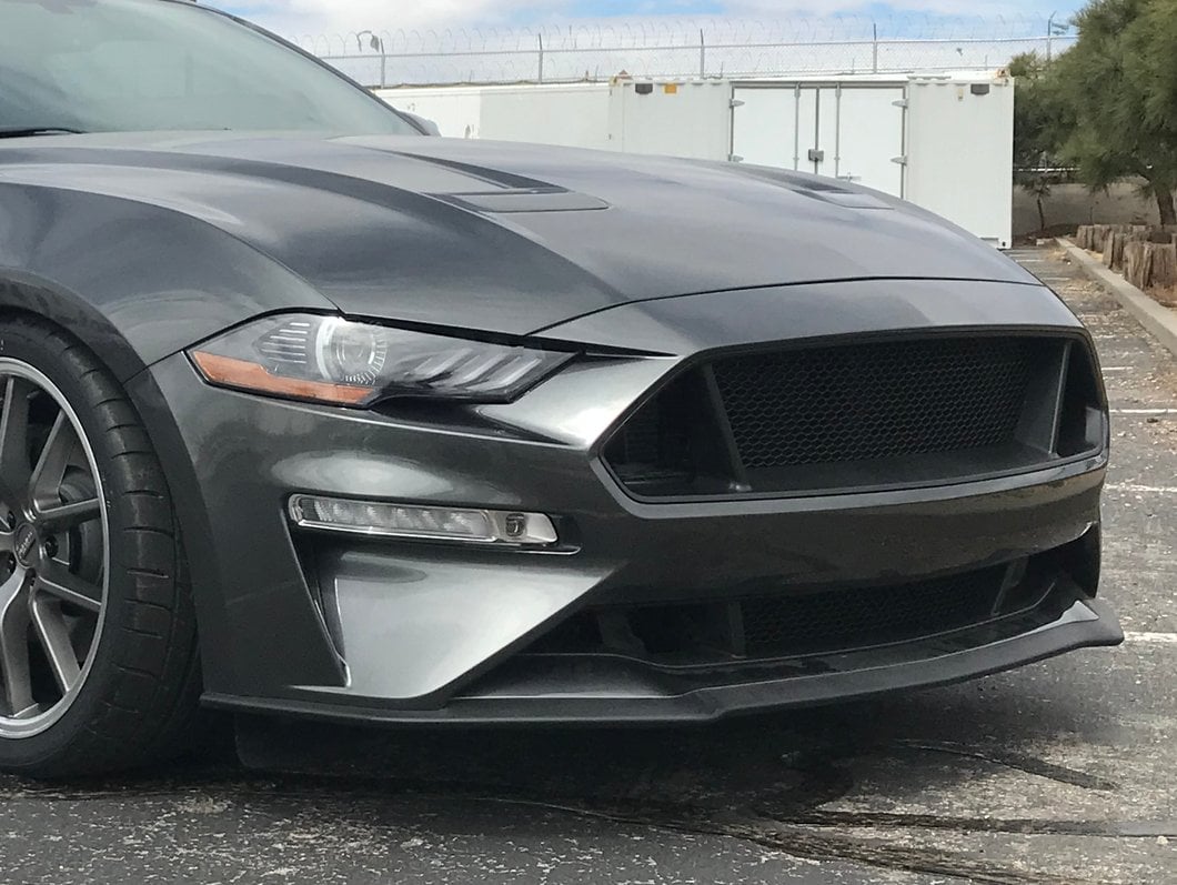 MP Concepts Lower Grille; Black (18-23 Mustang GT, EcoBoost)