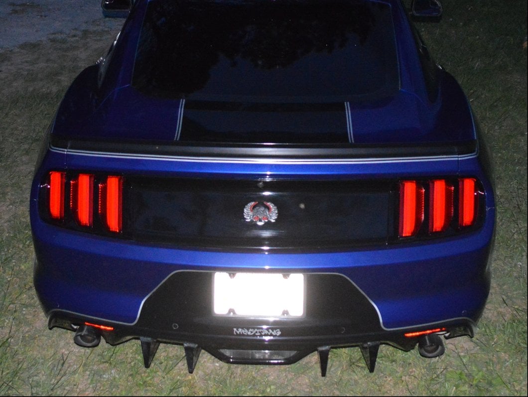 MP Concepts Rear Diffuser Fins (15-17 Mustang Non-Premium)