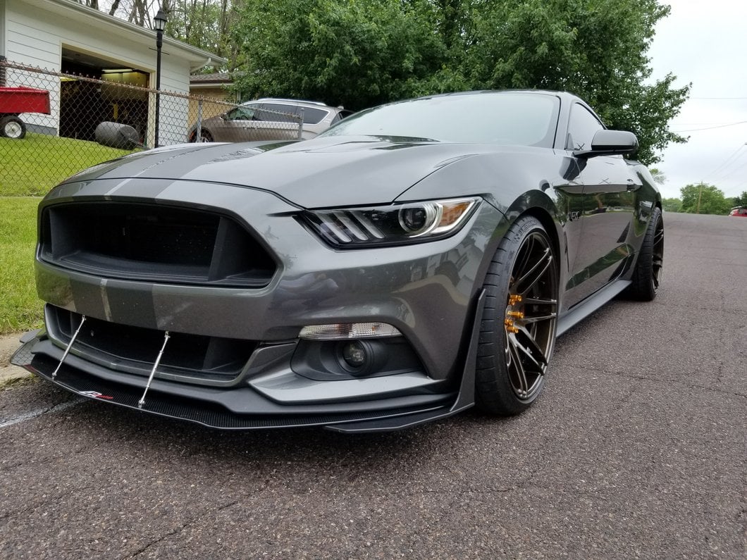 MP Concepts GT350 Style Rocker Winglets (15-23 Mustang GT, EcoBoost, V6)