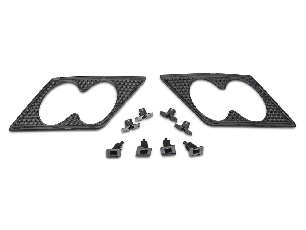 MP Concepts GT350 Style Rear Bumper and Diffuser Kit; Unpainted (15-17 Mustang)