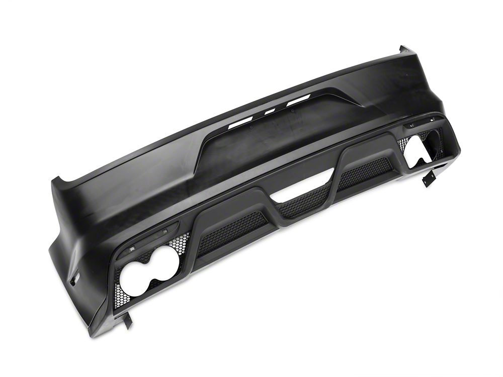 MP Concepts GT350 Style Rear Bumper and Diffuser Kit; Unpainted (15-17 Mustang)