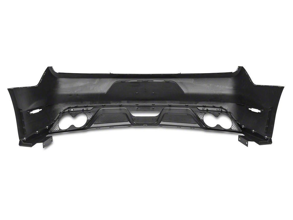 MP Concepts GT350 Style Rear Bumper and Diffuser Kit; Unpainted (15-17 Mustang)