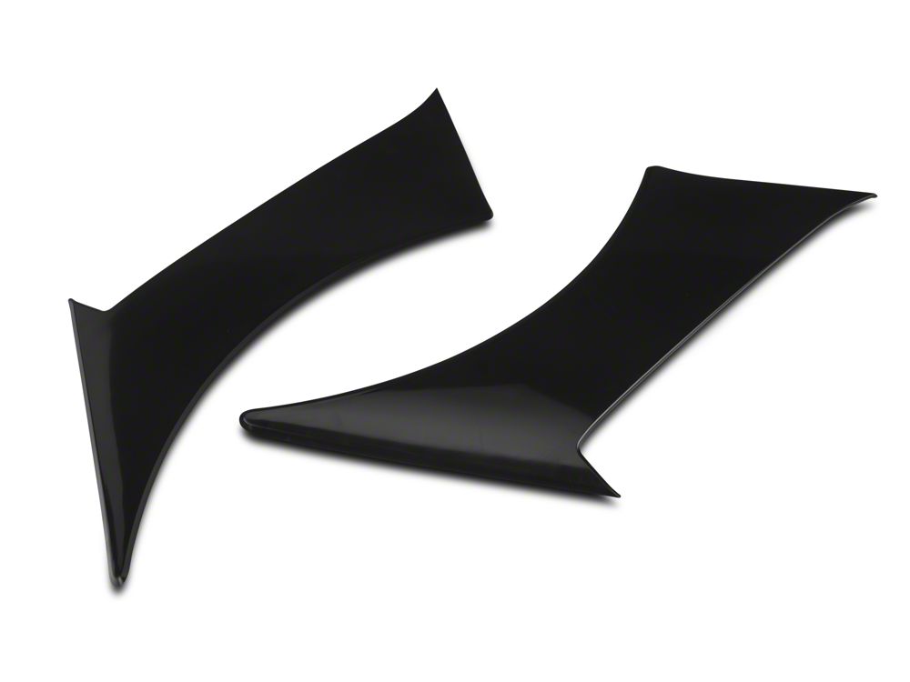 MP Concepts GT350 Style Fender Scoops; Unpainted (15-23 Mustang GT, EcoBoost, V6)