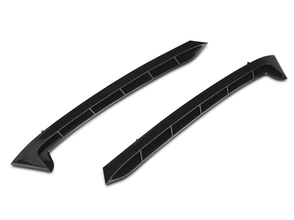 MP Concepts GT350 Style Fender Scoops; Unpainted (15-23 Mustang GT, EcoBoost, V6)