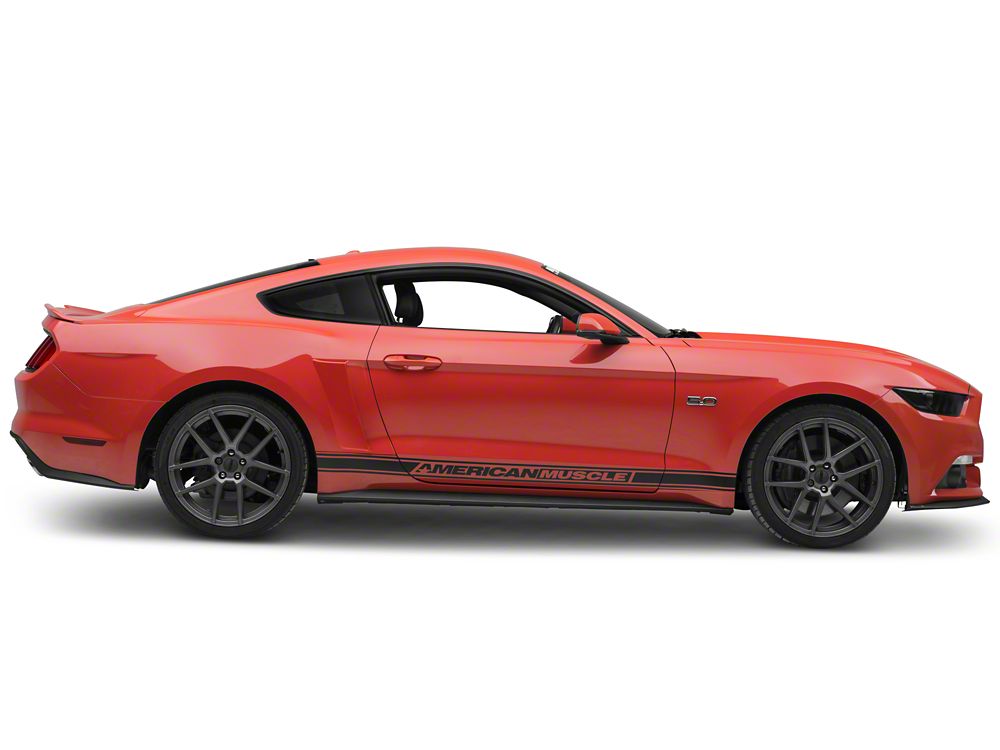 MP Concepts Side Scoops; Unpainted (15-23 Mustang)