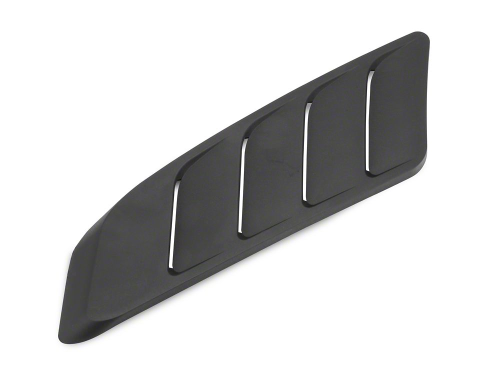 MP Concepts Hood Louvers; Unpainted (15-17 Mustang EcoBoost, V6)