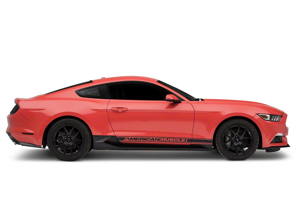 MP Concepts Sport Rocker Panels; Unpainted (15-23 Mustang GT, EcoBoost, V6)