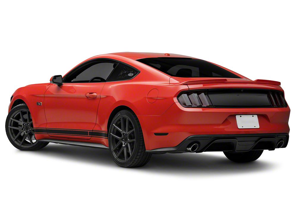 MP Concepts Full Replacement Decklid Panel; Gloss Black (15-23 Mustang)