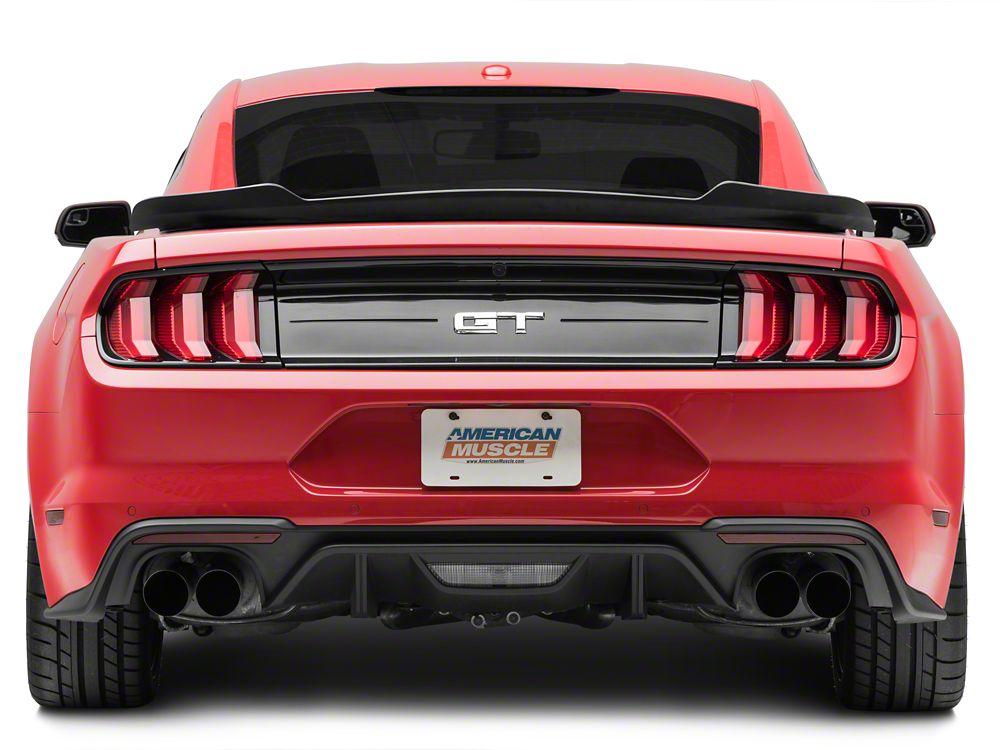 MP Concepts Blade Rear Spoiler; Matte Black (15-23 Mustang)