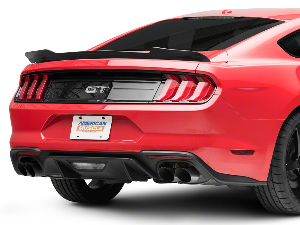 MP Concepts Blade Rear Spoiler; Matte Black (15-23 Mustang)