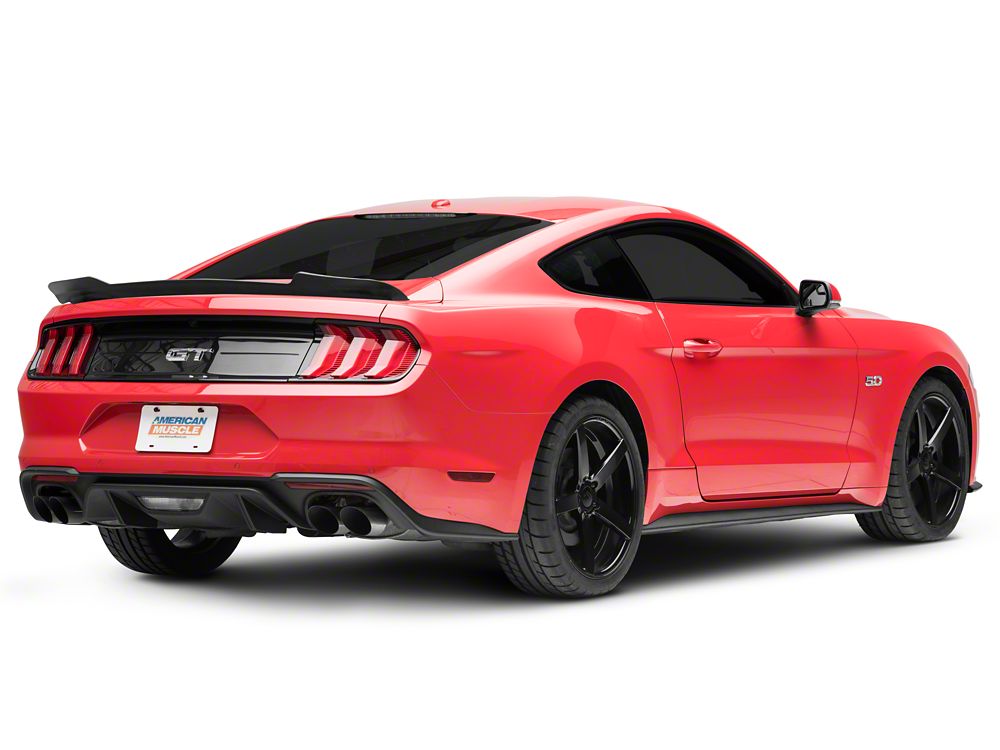 MP Concepts Blade Rear Spoiler; Matte Black (15-23 Mustang)