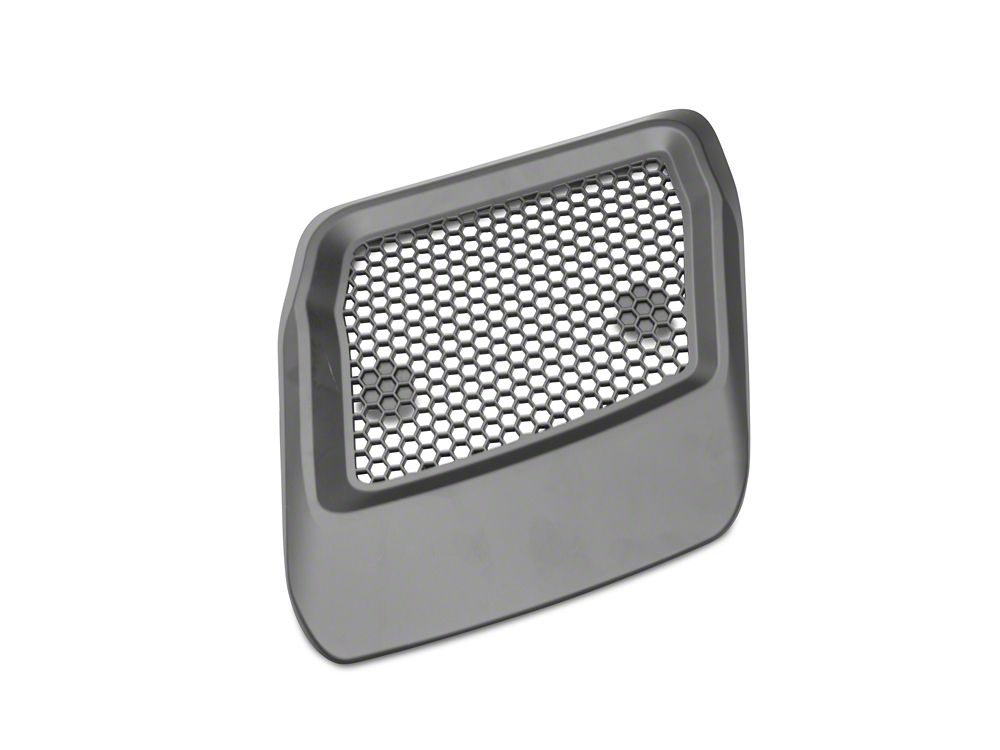 MP Concepts Hood Vents; Matte Black (18-23 Mustang GT, EcoBoost)
