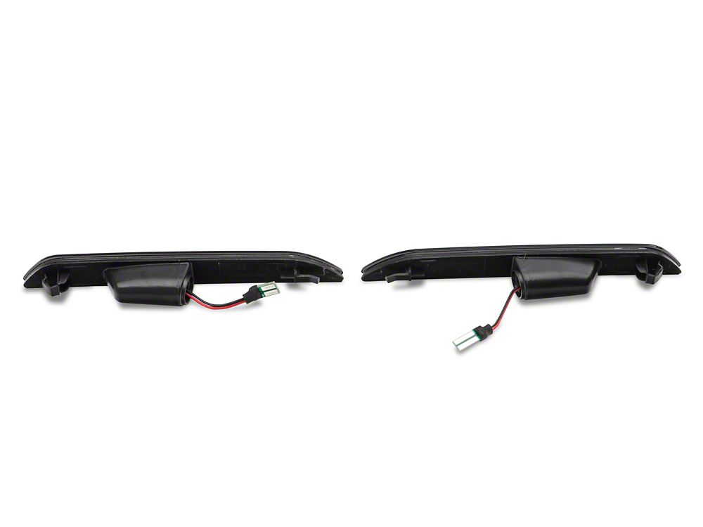 MP Concepts LED Side Marker Lights; Rear; Smoked (18-23 Mustang)