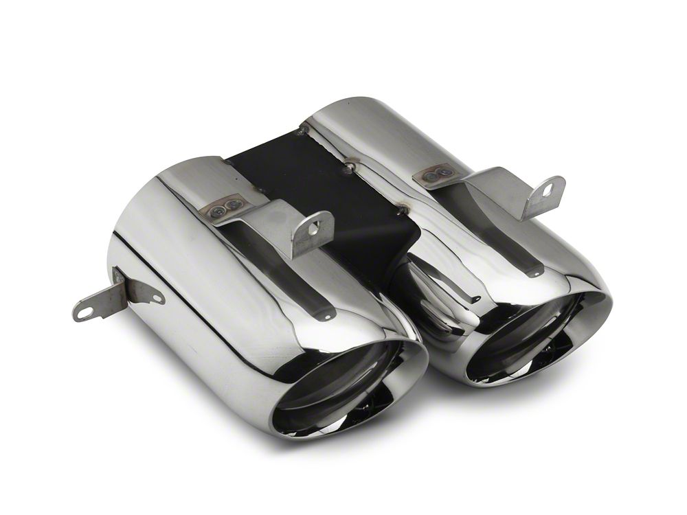MP Concepts Quad Exhaust Tips for MP Concepts Rear Diffuser (15-17 Mustang GT Premium, EcoBoost Premium)