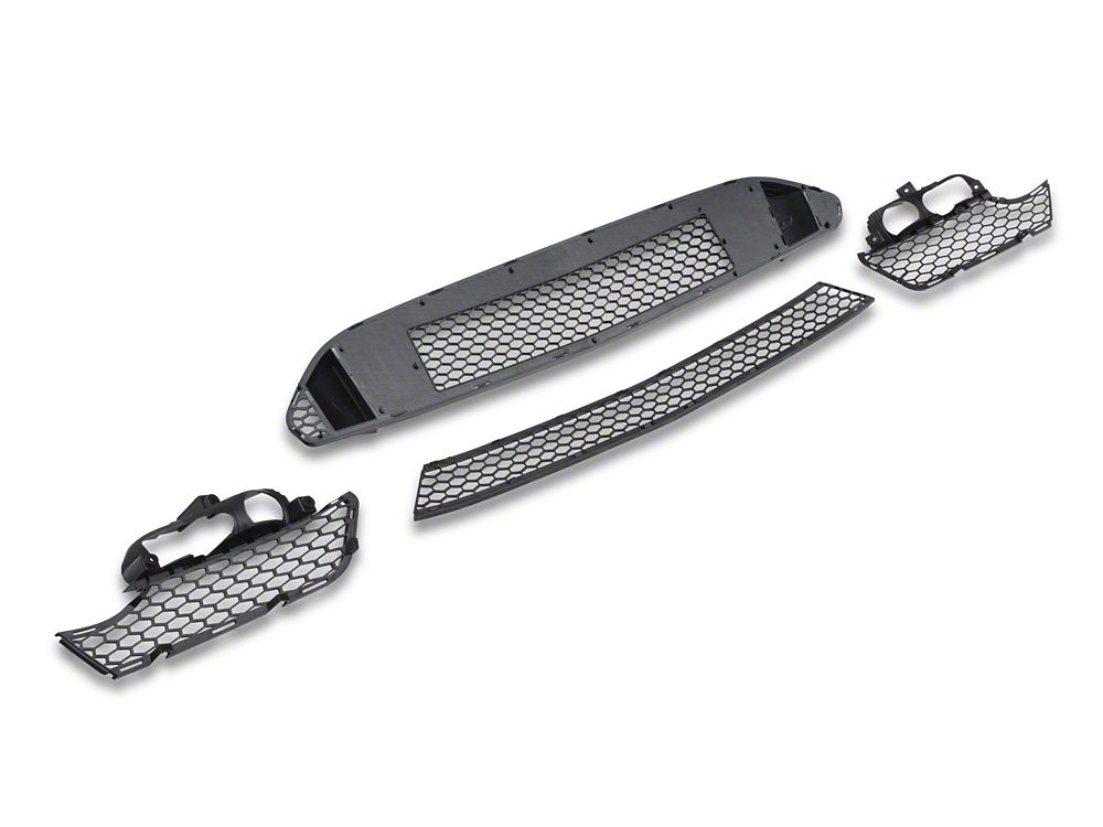 MP Concepts GT350 Style Front Bumper; Unpainted (18-23 Mustang GT, EcoBoost)