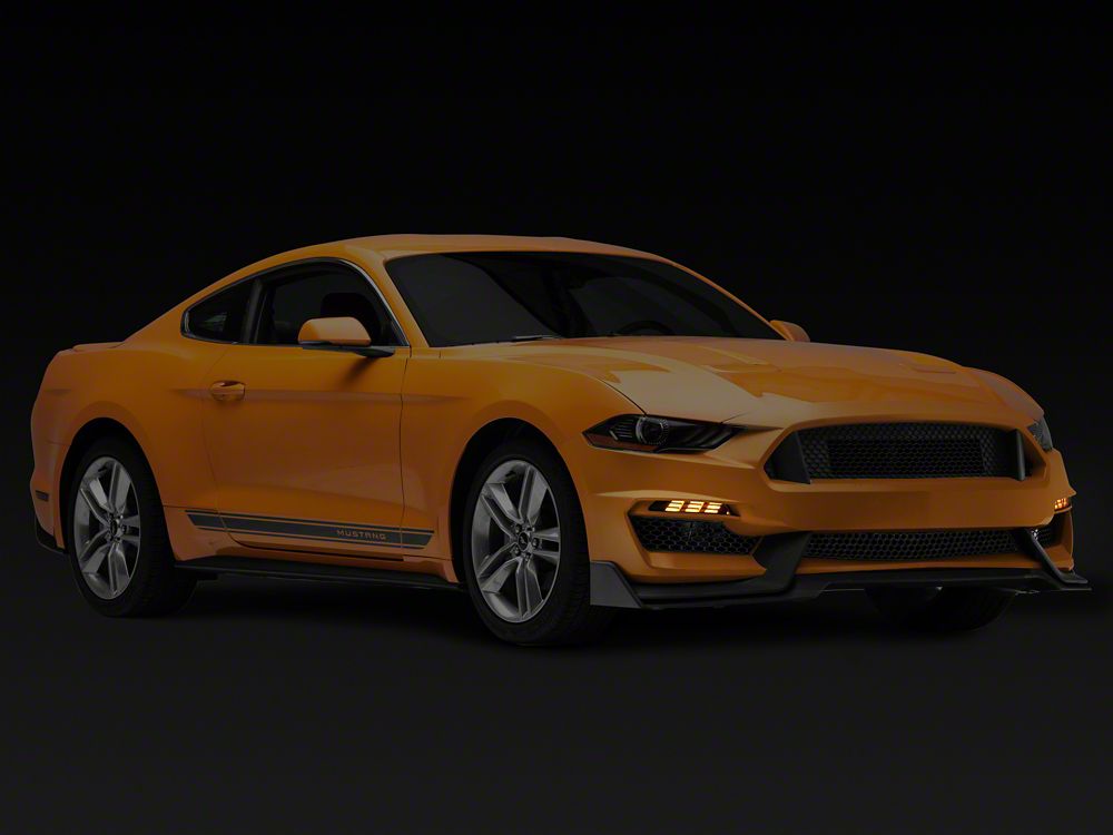 MP Concepts GT350 Style Front Bumper; Unpainted (18-23 Mustang GT, EcoBoost)