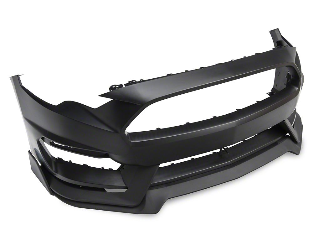 MP Concepts GT350 Style Front Bumper; Unpainted (18-23 Mustang GT, EcoBoost)