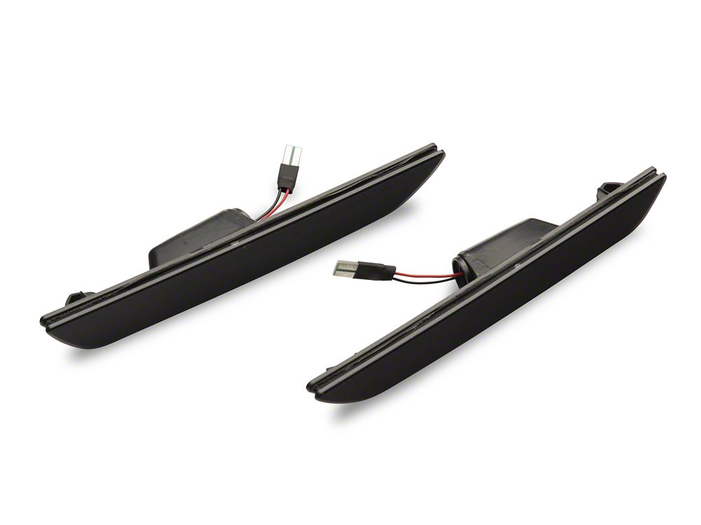 MP Concepts LED Rear Side Markers; Smoked (18-23 Mustang)