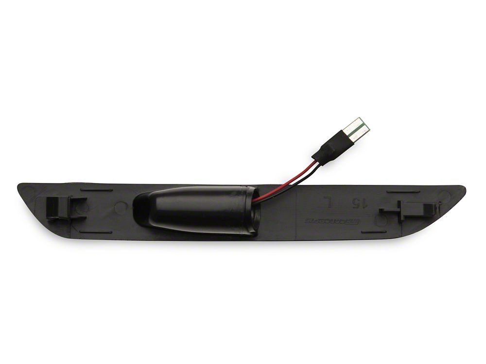 MP Concepts LED Rear Side Markers; Smoked (18-23 Mustang)