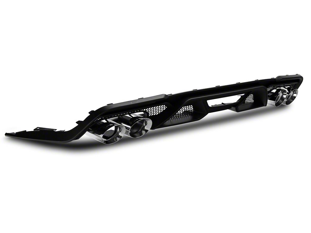 MP Concepts GT500 Style Rear Diffuser with Exhaust Tips (18-23 Mustang GT, EcoBoost)