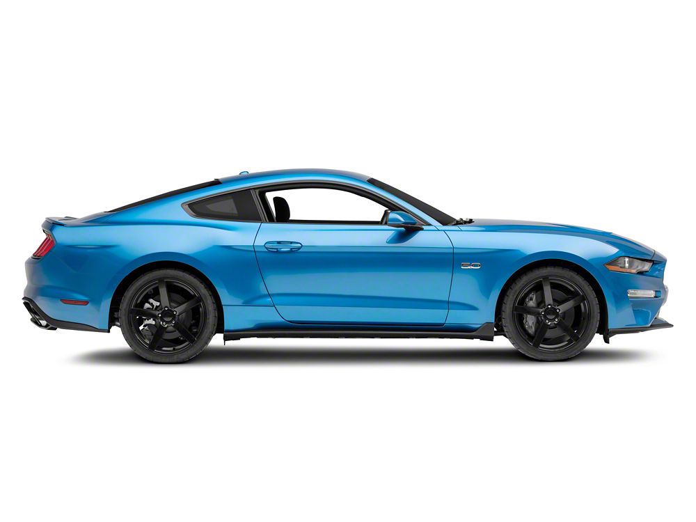 MP Concepts GT350 Style Rocker Splitters (15-23 Mustang GT, EcoBoost, V6)