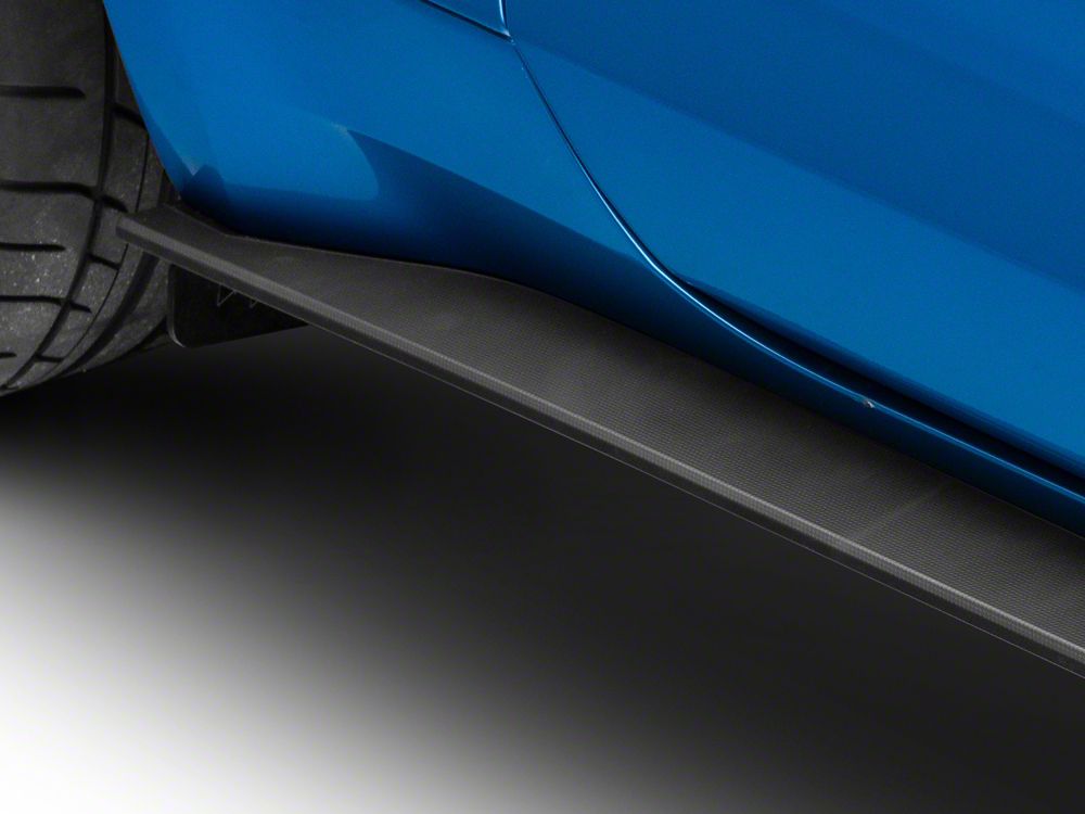 MP Concepts GT350 Style Rocker Splitters (15-23 Mustang GT, EcoBoost, V6)