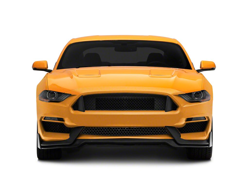 MP Concepts GT350 Style Front Bumper Replacement Chin Spoiler For 406877 Only (18-23 Mustang GT, EcoBoost)